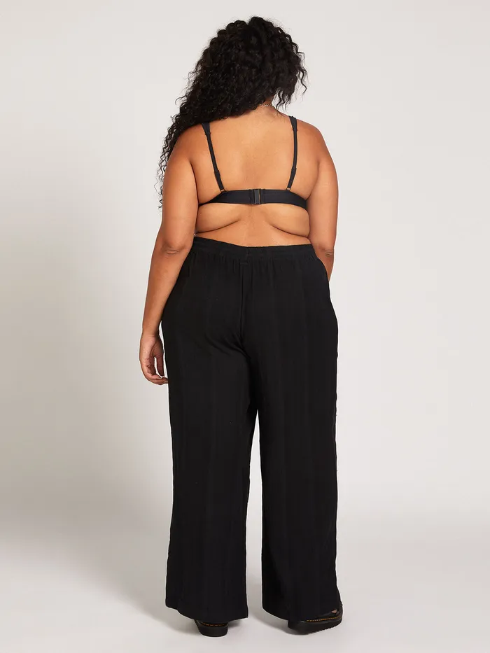 Volcom Pants Sun Spent Pants Plus Size 8211 Black Black 8211 Womens