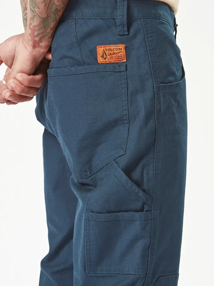 Volcom Pants Volcom Workwear Caliper Pants 8211 Navy Navy 8211 Mens