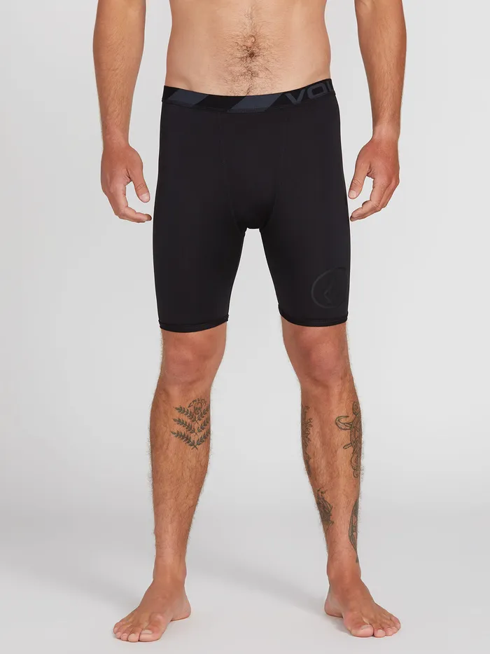 Volcom Rashguards JJ039s Chones 8211 Black Black 8211 Mens
