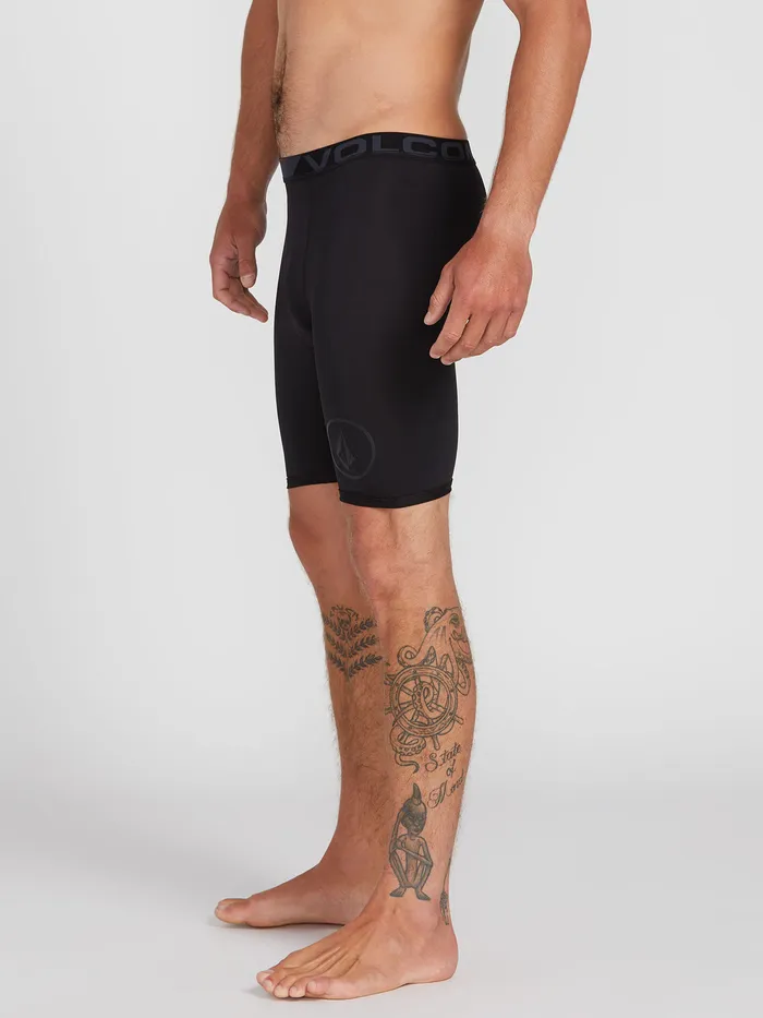 Volcom Rashguards JJ039s Chones 8211 Black Black 8211 Mens