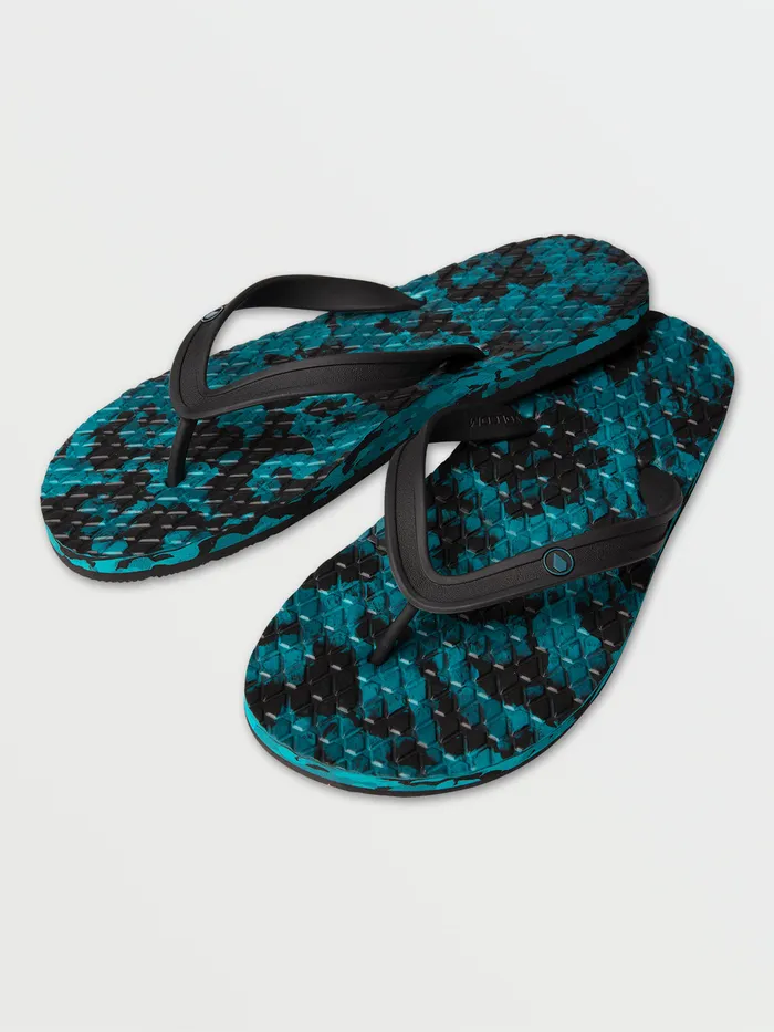 Volcom Sandals Eco Concourse Sandals 8211 Spruce Green Spruce Green 8211 Mens
