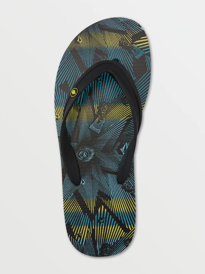 Volcom Sandals Rocker 2 Sandals 8211 Lime Lime 8211 Mens