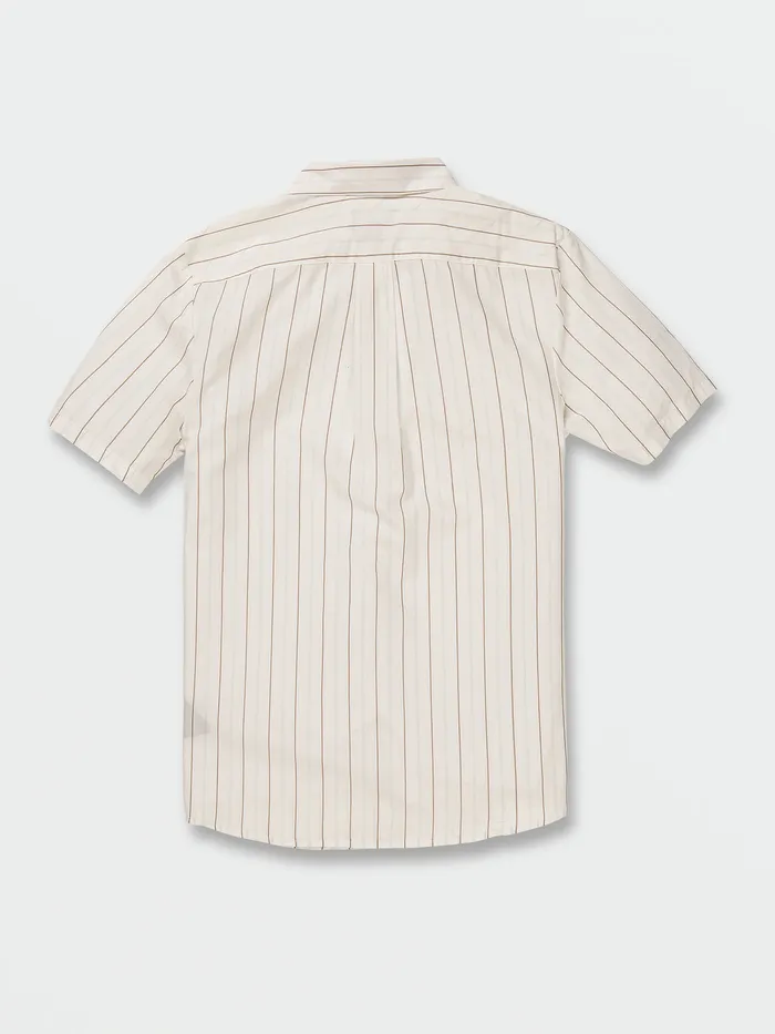 Volcom Shirts and Flannels Boiler Woven Short Sleeve Shirt 8211 Cloud Cloud 8211 Mens