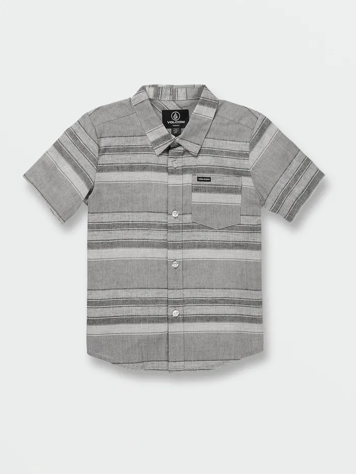Volcom Shirts and Flannels Little Boys Planer Short Sleeve Shirt 8211 Pewter Pewter 8211 Boys Volcom Shirts and Flannels Little Boys Planer Short Sleeve Shirt 8211 Pewter Pewter 8211 Boys