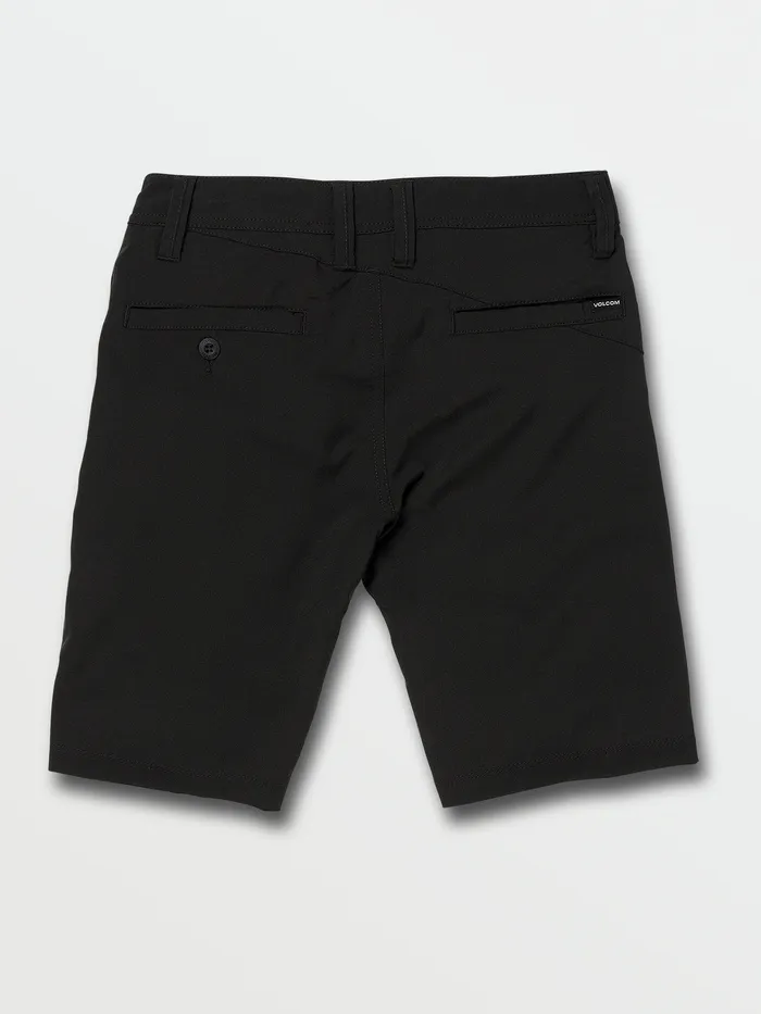 Volcom Shorts Big Boys Frickin Surf N039 Turf Static Shorts 8211 Blackout Black Out 8211 Boys