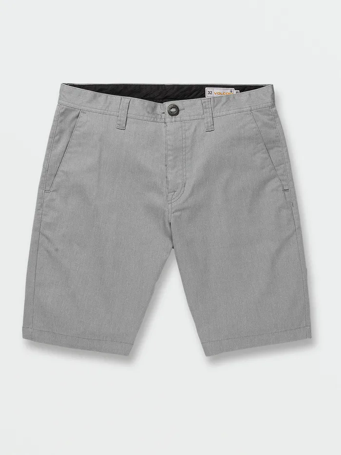 Volcom Shorts Frickin Modern Stretch Shorts 8211 Grey Grey 8211 Mens
