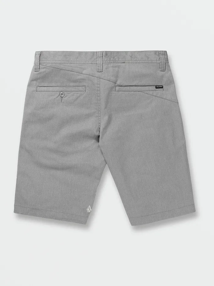 Volcom Shorts Frickin Modern Stretch Shorts 8211 Grey Grey 8211 Mens