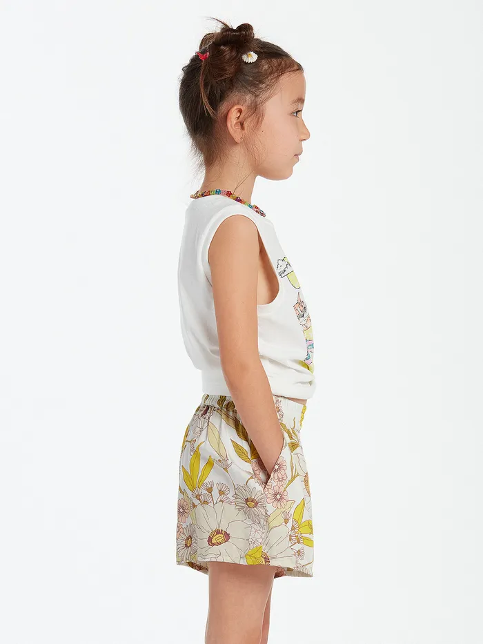 Volcom Shorts Girls Happy Clouds Shorts 8211 Multi Multi 8211 Girls