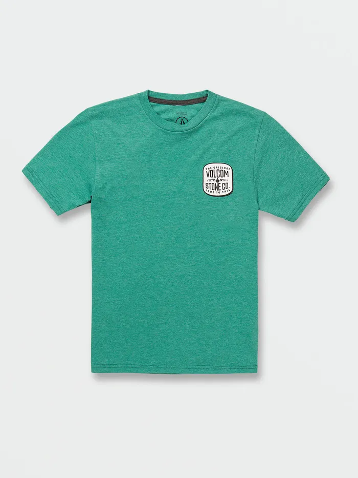 Volcom TShirts and Tanks Big Boys Carbide Short Sleeve Tee 8211 Kelly Heather Kelly Heather 8211 Boys Volcom TShirts and Tanks Big Boys Carbide Short Sleeve Tee 8211 Kelly Heather Kelly Heather 8211 Boys