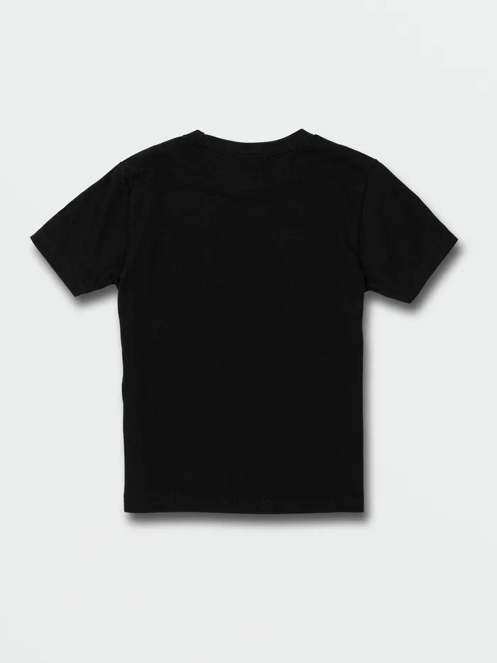 Volcom TShirts and Tanks Little Boys Circle Stones Short Sleeve Tee 8211 Black Combo Black Combo 8211 Boys