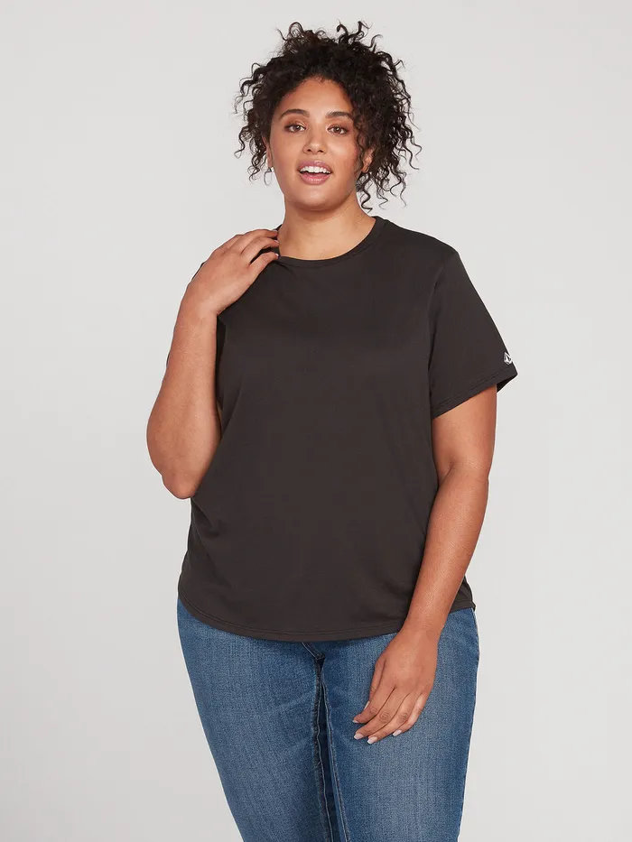 Volcom Tops One Of Each Plus Size Tee 8211 Black Black 8211 Womens