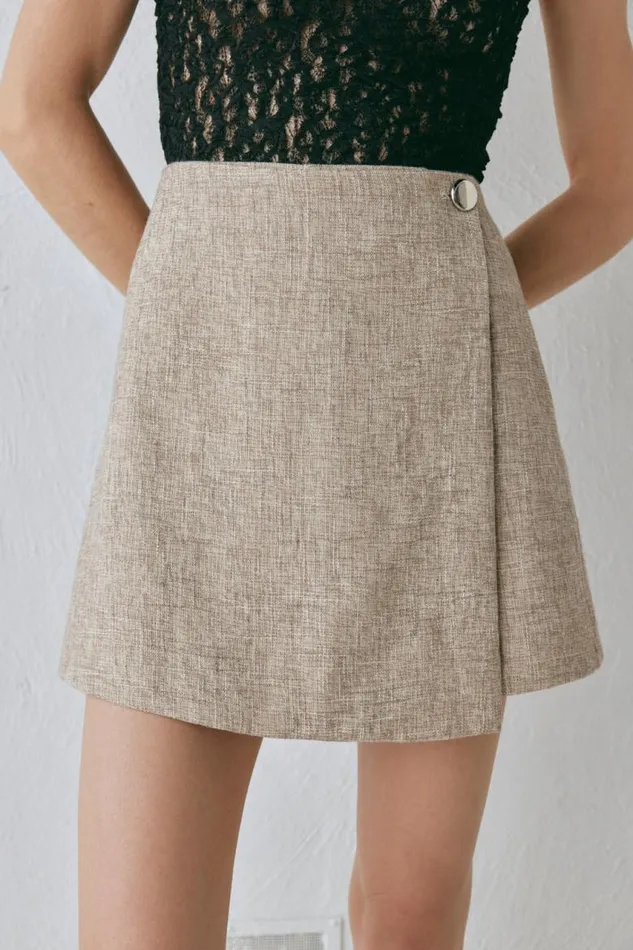 VRG GRL Cove Skort Wheat Women Skorts