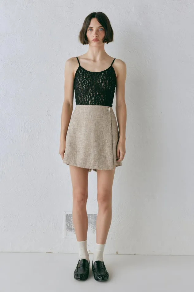 VRG GRL Cove Skort Wheat Women Skorts
