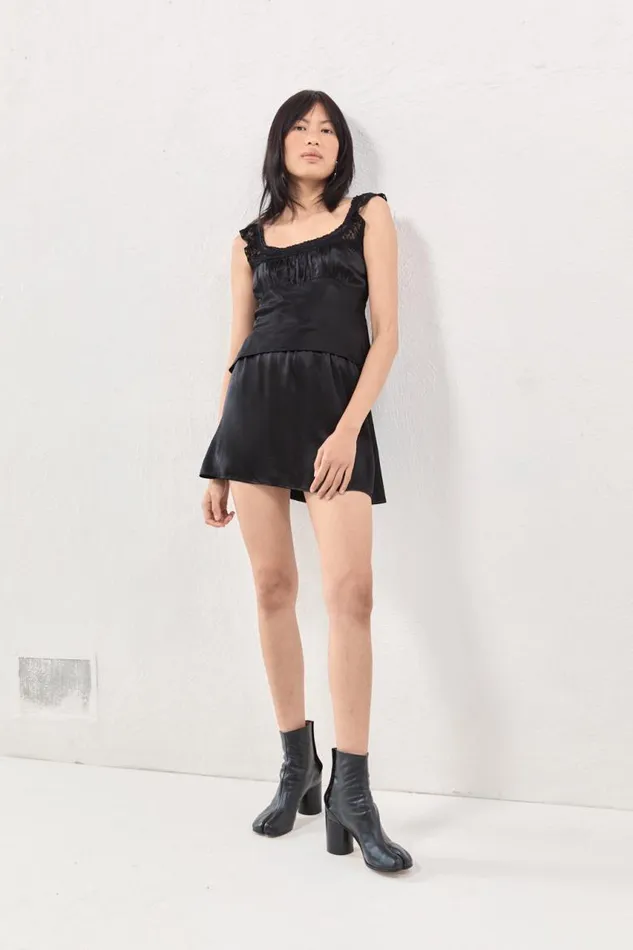 VRG GRL Isabella Top Black Women Sleeveless