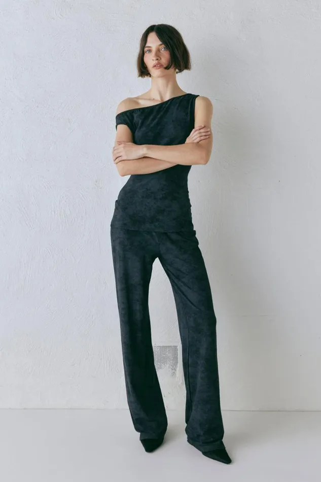 VRG GRL Kemi Pants Black Women Pants