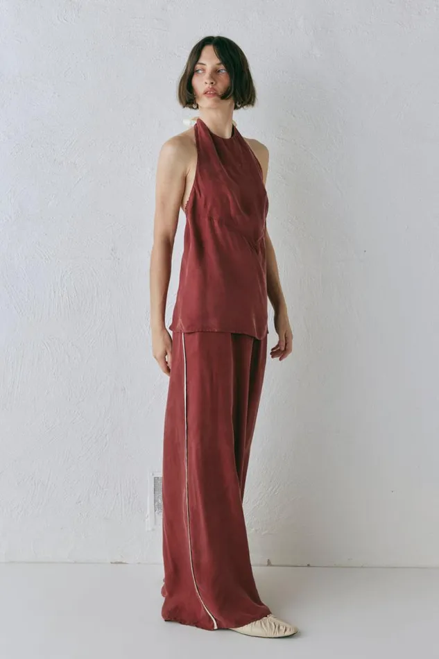 VRG GRL Sierra Top Wine Women Sleeveless