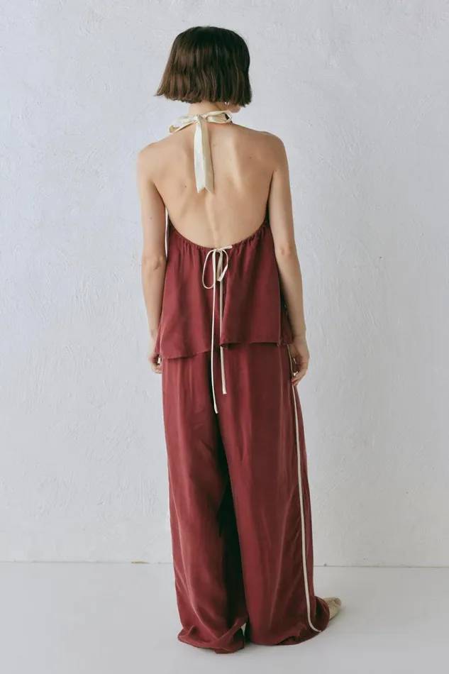 VRG GRL Sierra Top Wine Women Sleeveless