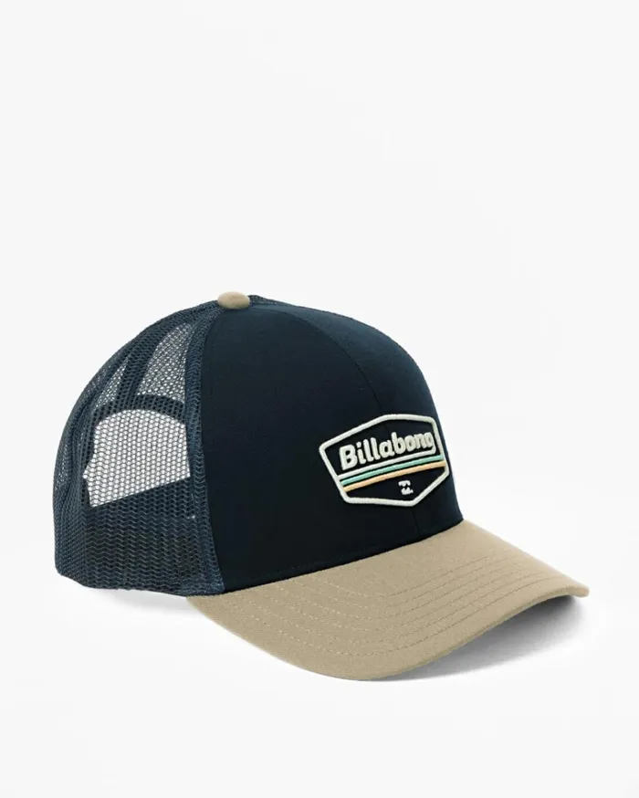 Walled Trucker Hat Dark Blue Men Billabong Hats