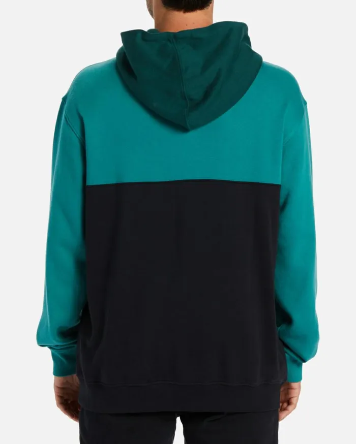 WAVE WASHED BLOCKED PULLOVER Pacific Men Billabong Hoodies and Fleece WAVE WASHED BLOCKED PULLOVER Pacific Men Billabong Hoodies and Fleece