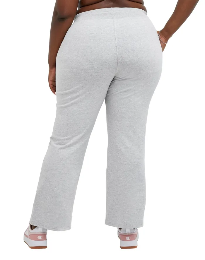 Wide Leg TShirt Pants C Logo 315 Plus Size Oxford Grey Women Champion Pants