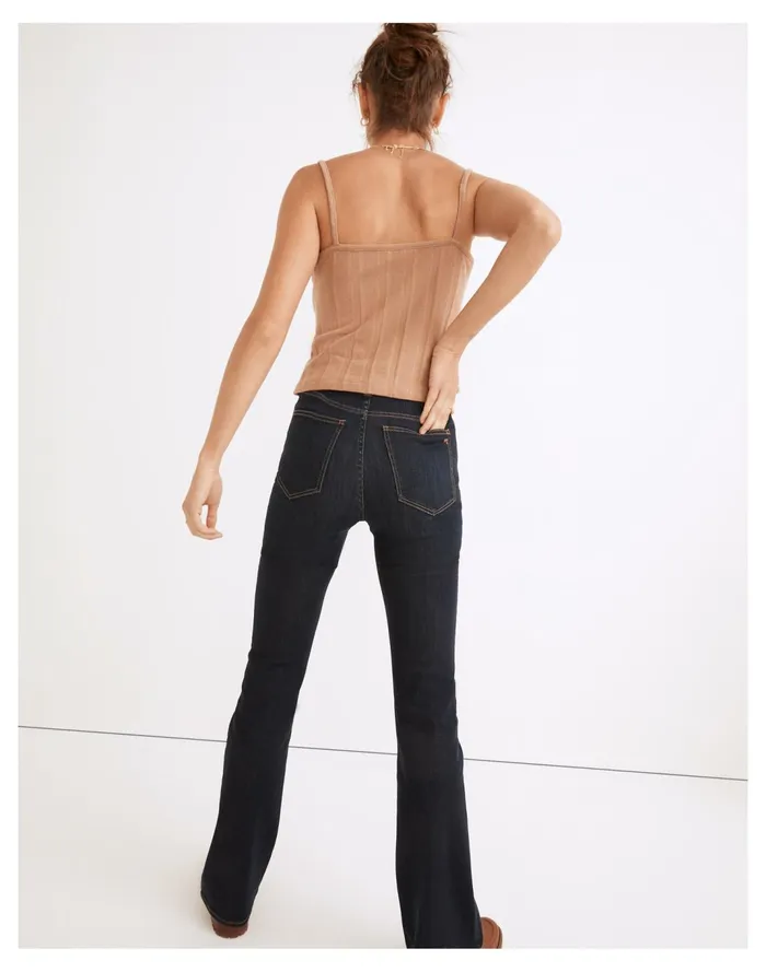 Women 11034 High Rise Flare Jeans In Larkspur Wash Larkspur Madewell Jeans Women 11034 High Rise Flare Jeans In Larkspur Wash Larkspur Madewell Jeans