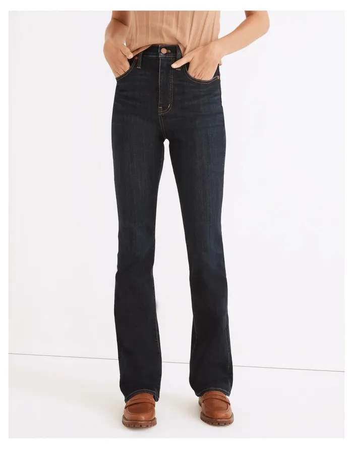 Women 11034 High Rise Flare Jeans In Larkspur Wash Larkspur Madewell Jeans Women 11034 High Rise Flare Jeans In Larkspur Wash Larkspur Madewell Jeans