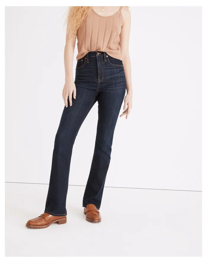 Women 11034 High Rise Flare Jeans In Larkspur Wash Larkspur Madewell Jeans Women 11034 High Rise Flare Jeans In Larkspur Wash Larkspur Madewell Jeans