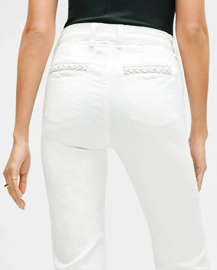 Women 7 For All Mankind Full Length Georgia WideLeg Jean In Prince Street