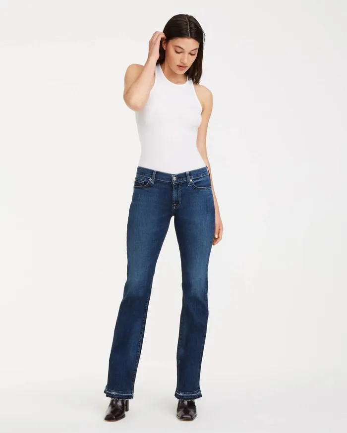 Women 7 For All Mankind Low Rise The Original Bootcut With Released Hem In Varick
