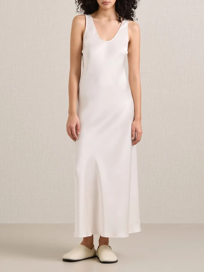 Women AEmery 8211 Esther Slip Dress In White Oyster The UNDONE Dresses