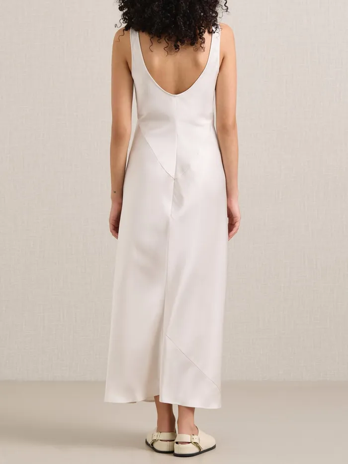 Women AEmery 8211 Esther Slip Dress In White Oyster The UNDONE Dresses