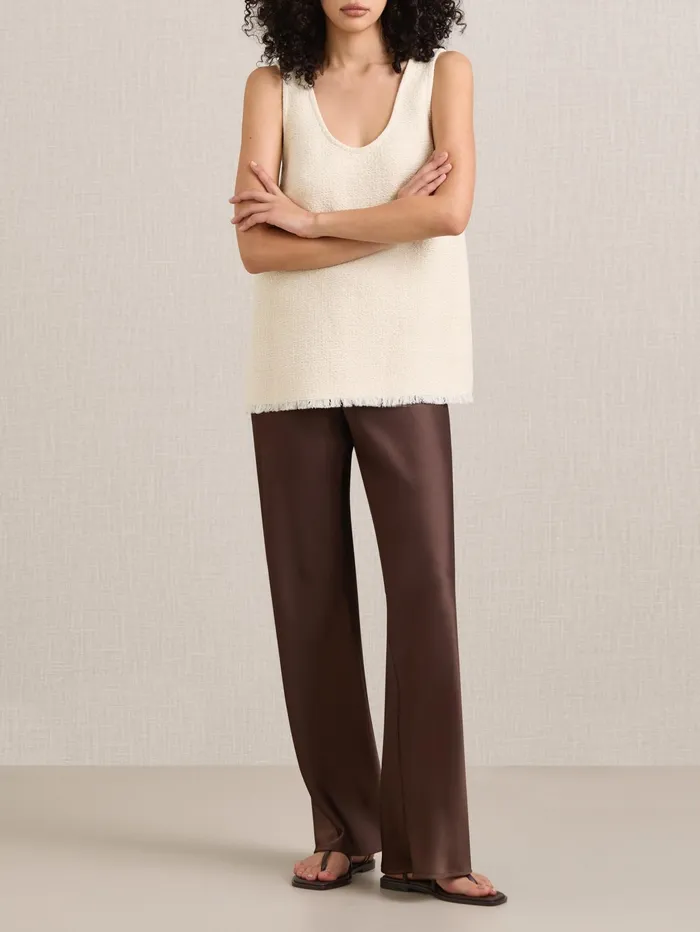 Women AEmery 8211 Myrna Bias Pant In Chocolate Brown The UNDONE Pants