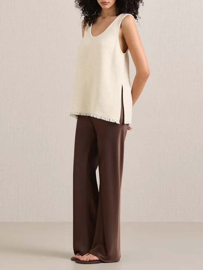 Women AEmery 8211 Myrna Bias Pant In Chocolate Brown The UNDONE Pants