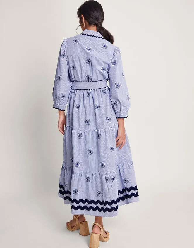 Women Adira Shirt Dress Blue Monsoon Dresses