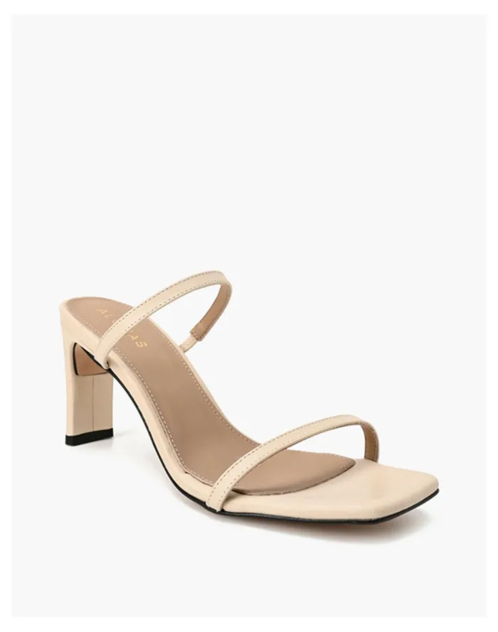 Women ALOHAS Leather Cannes Sandals Almond Madewell Heels Women ALOHAS Leather Cannes Sandals Almond Madewell Heels