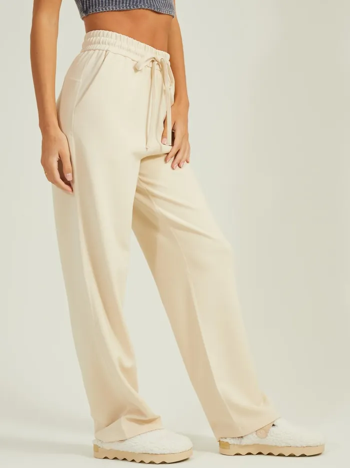 Women Altar039d State Activewear Cloud Nine Wide Leg Pants Cream