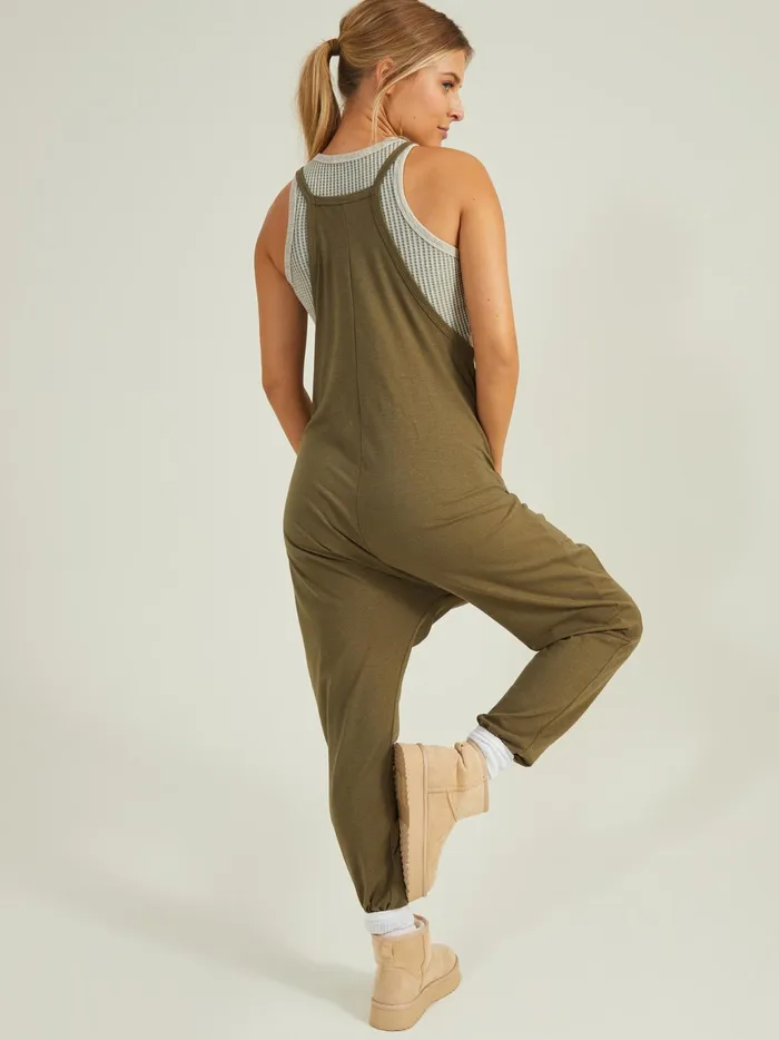 Women Altar039d State Activewear Hang Tough Jumpsuit Olive