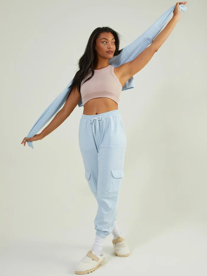 Women Altar039d State Activewear Rush Hour Cargo Sweatpants Blue