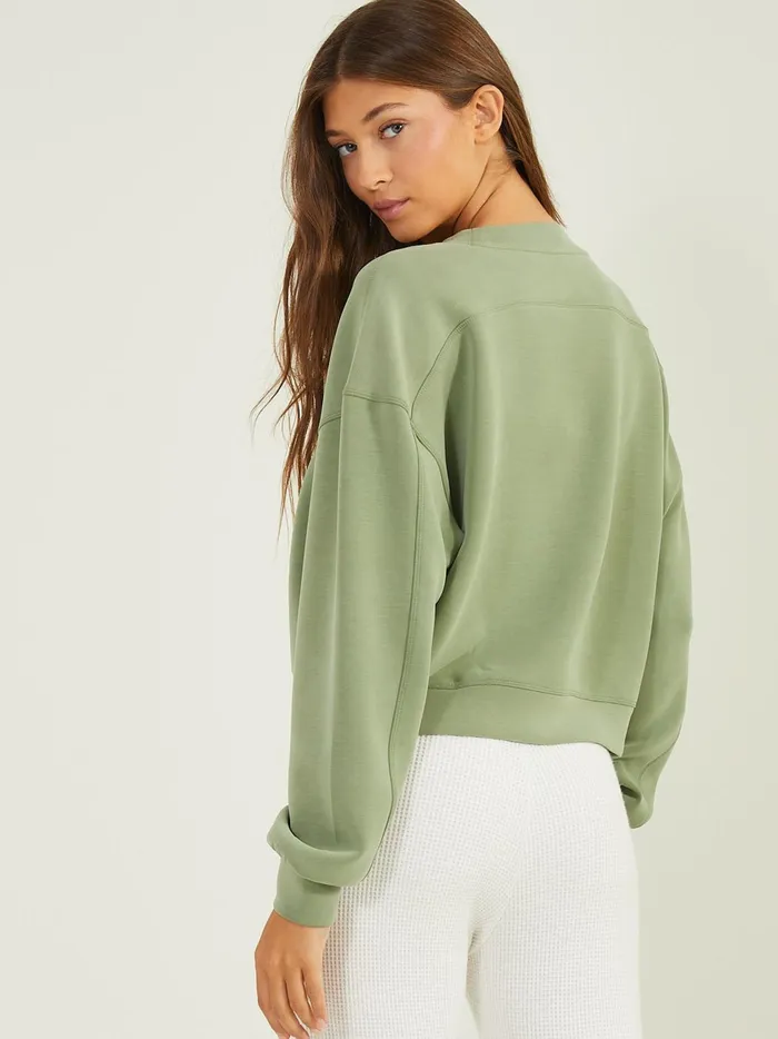 Women Altar039d State Activewear Supersoft Sweatshirt Olive