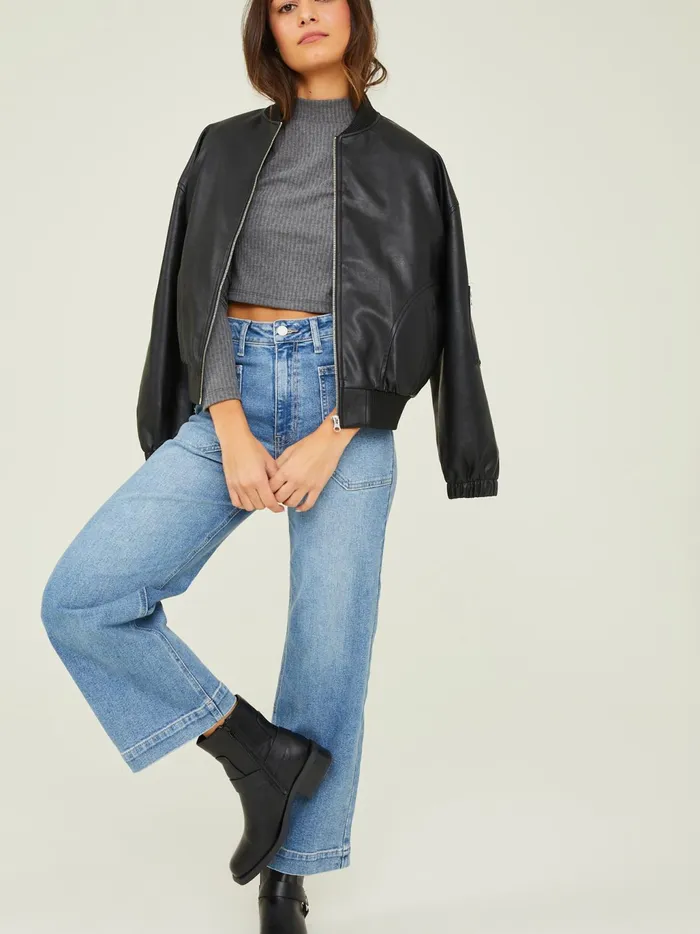 Women Altar039d State Blouses Leia Ribbed Mock Neck Top Heathercharcoal