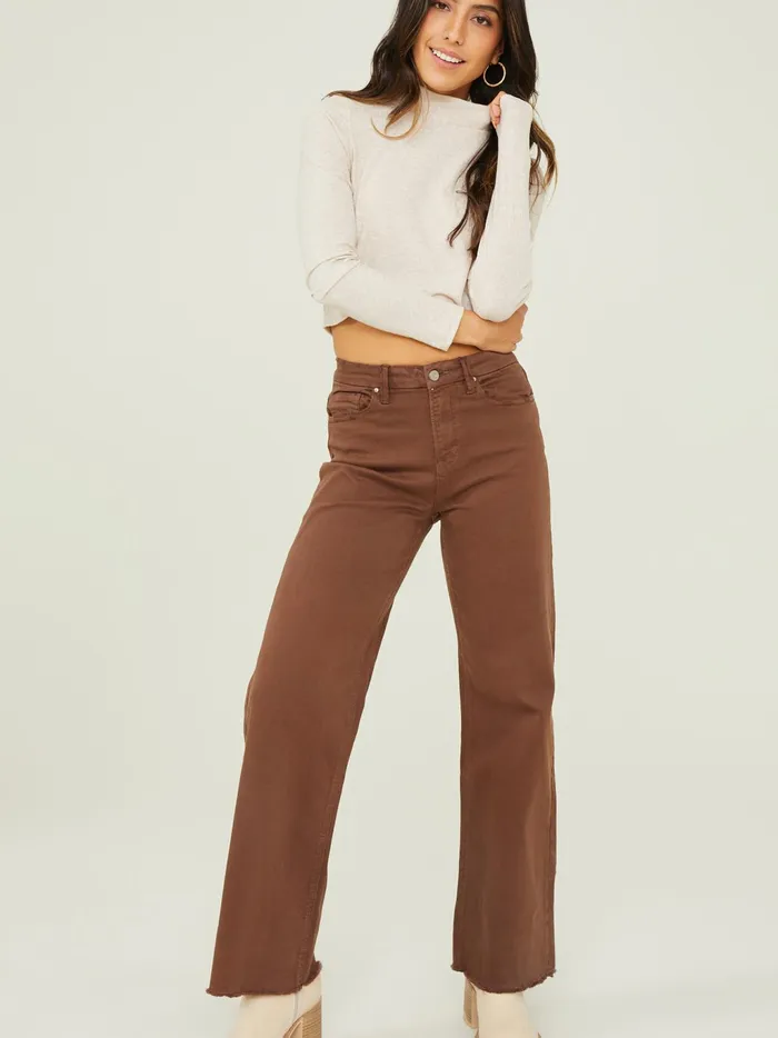 Women Altar039d State Blouses Leia Ribbed Mock Neck Top Oatmeal