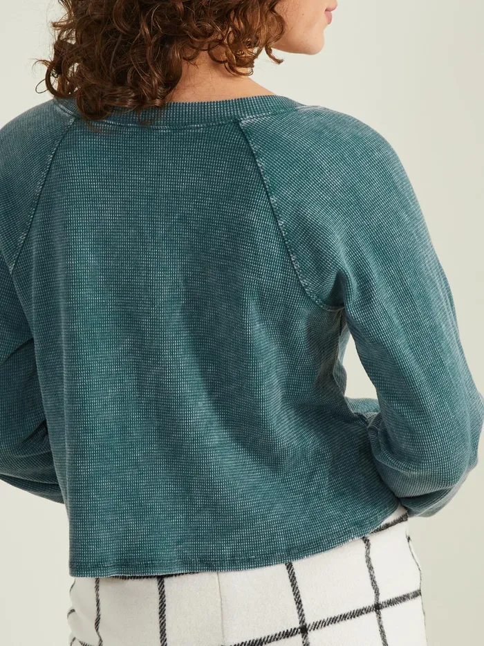 Women Altar039d State Blouses Viola Thermal Top Jewelgreen