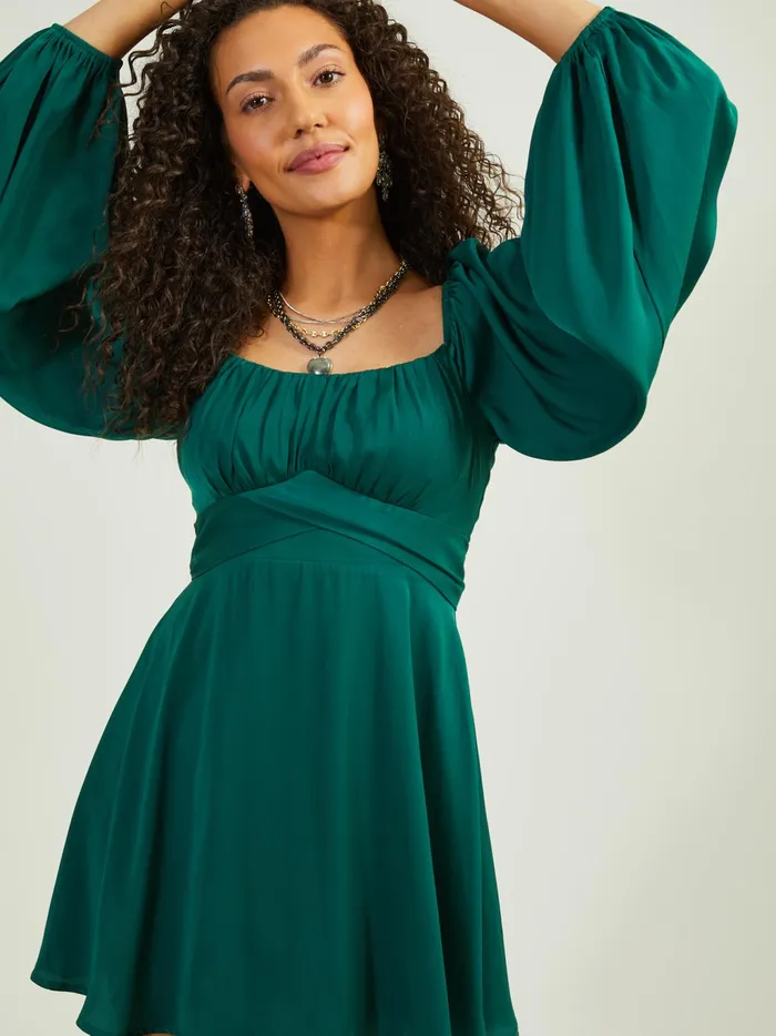 Women Altar039d State Casual Christina Mini Dress Hunter