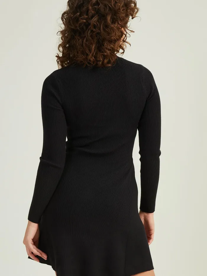 Women Altar039d State Casual Gretchen Sweater Dress Black
