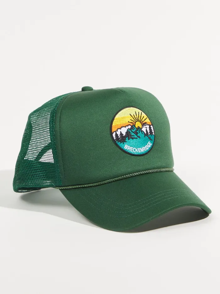 Women Altar039d State Hats Breckenridge Trucker Hat Emerald