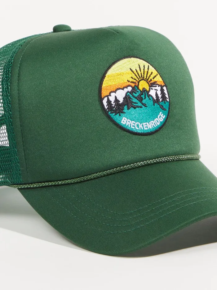 Women Altar039d State Hats Breckenridge Trucker Hat Emerald