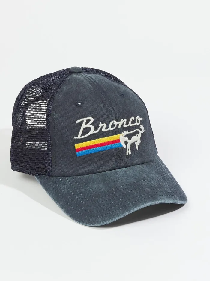 Women Altar039d State Hats Bronco Trucker Hat Navy