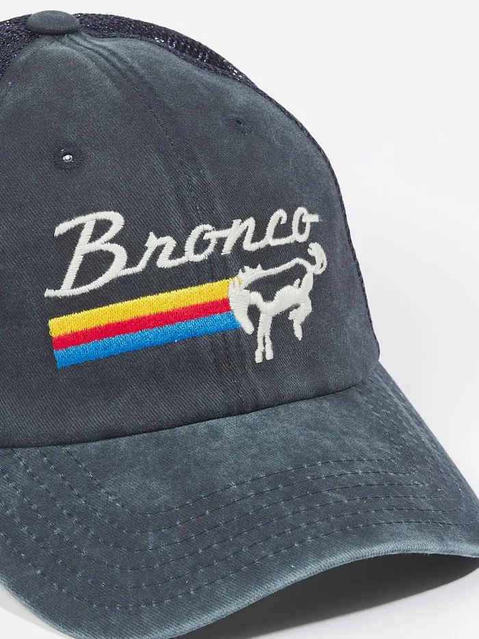 Women Altar039d State Hats Bronco Trucker Hat Navy