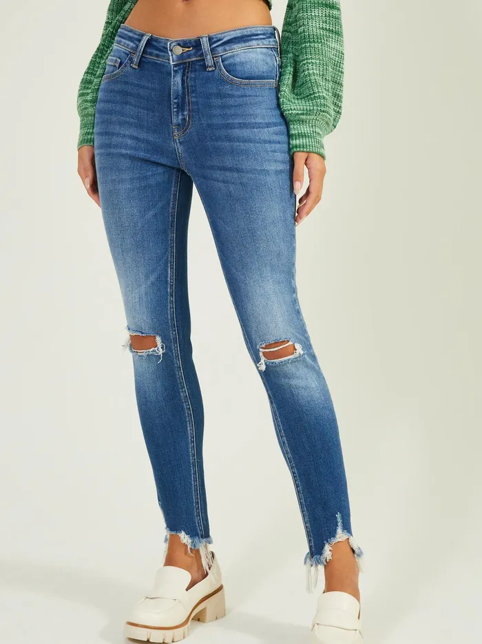 Women Altar039d State Jeans Poppy Skinny Jeans Mddark