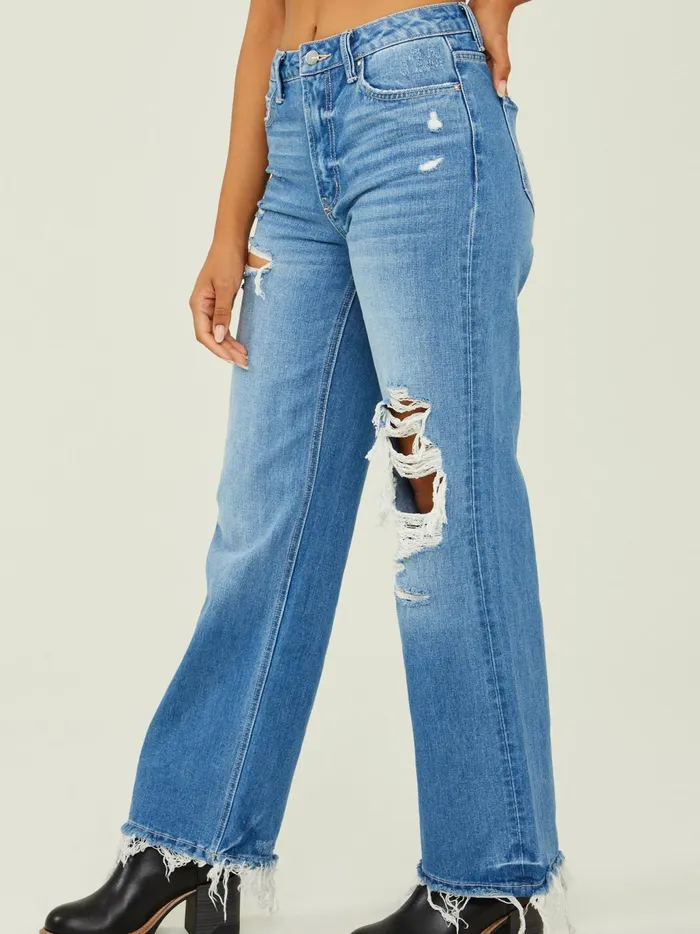 Women Altar039d State Jeans Tessa Straight Leg Jeans Mediumwash